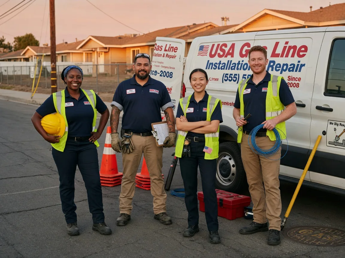 Gas Line Installation company in Elk City, ID